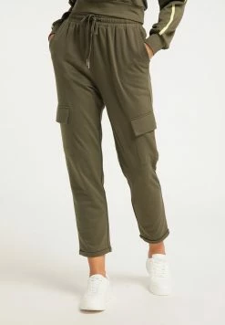 Usha Pantalon Cargo - Oliv