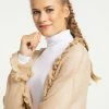 Usha Gilet - Beige -Usha Elegant Magasin d9ccc70ddeda42248361df990658387e