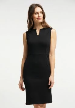 USHA VERNOLE - Robe Fourreau - Schwarz