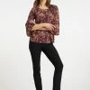 Usha Blouse - Schwarz Mehrfarbig -Usha Elegant Magasin df36777b7f264298901fff7de26378a4