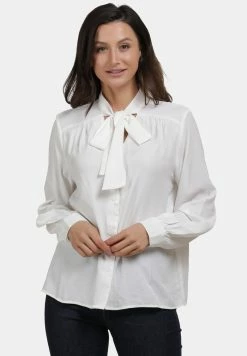 Usha Chemisier - Wollweiss