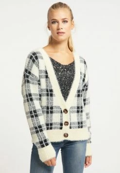 Usha Gilet - Weiß Schwarz