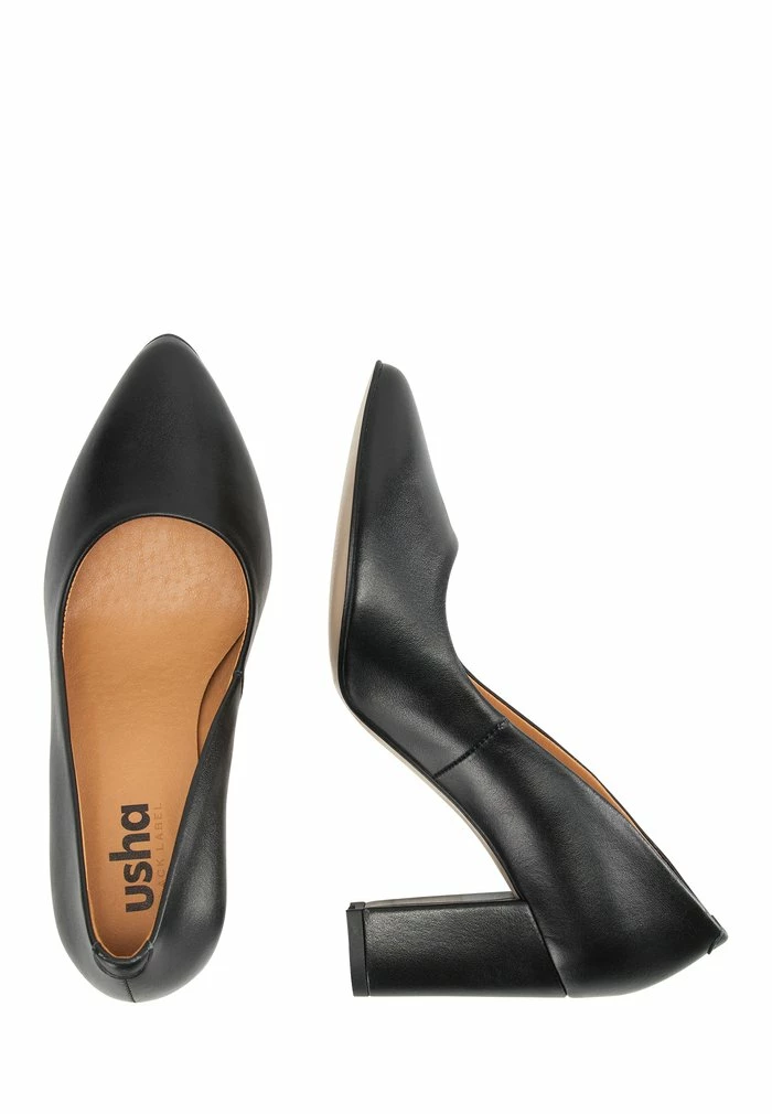 Usha Escarpins à Talons Hauts - Schwarz 2 Usha Escarpins à Talons Hauts - Schwarz – Image 2