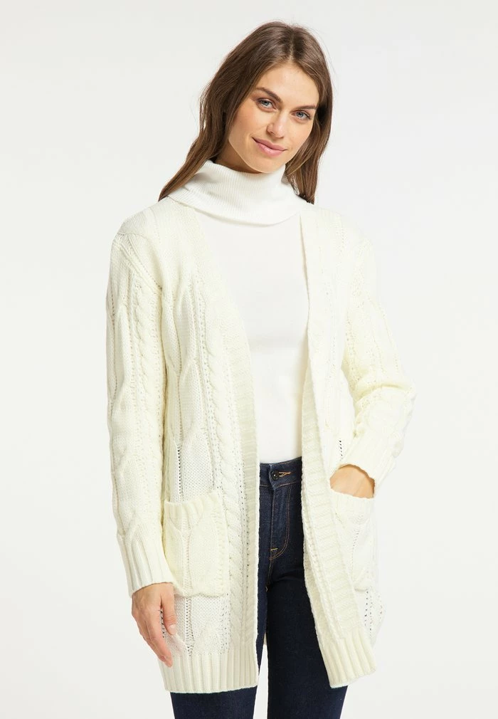 Usha Gilet - Wollweiss 1 Usha Gilet - Wollweiss