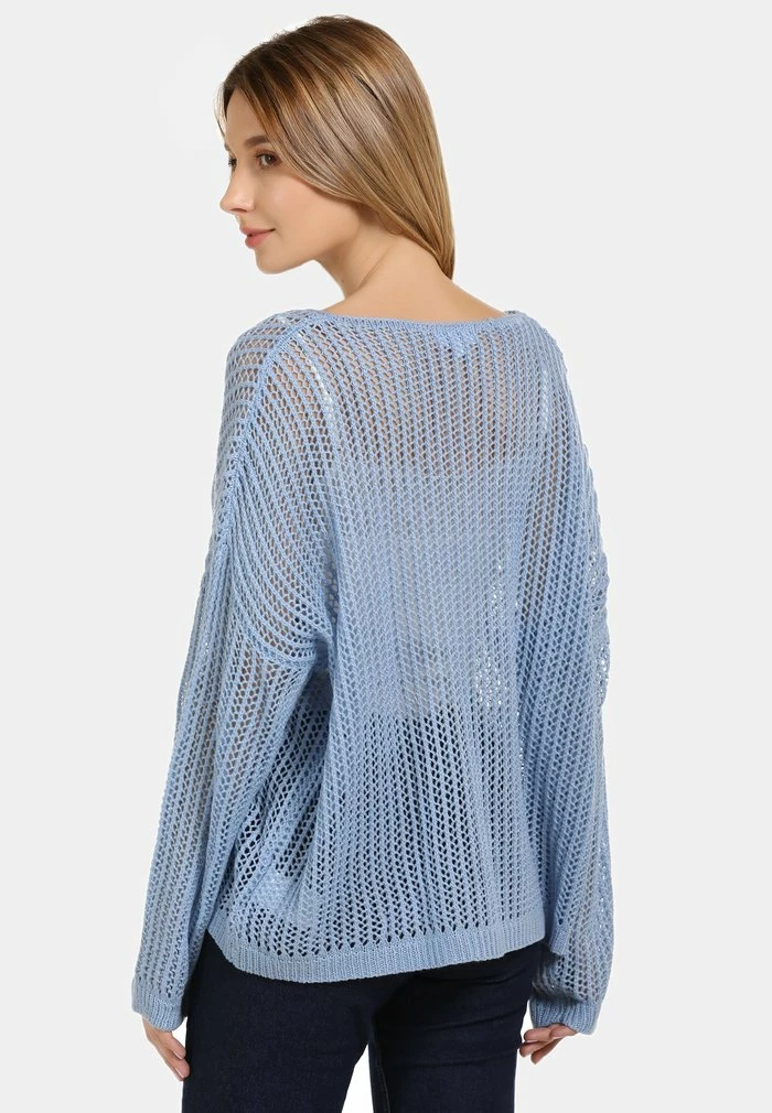 Usha Pullover - Light Blue 3 Usha Pullover - Light Blue – Image 3