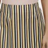 Usha Jupe Trapèze - Multicolor Gestreift -Usha Elegant Magasin e9b299cef91b4620864cc52009ee0f58