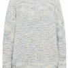 USHA FENIA - Pullover - Blau Mehrfarbig -Usha Elegant Magasin eb17820bdf1b4375bf5e82c7236e5a4a
