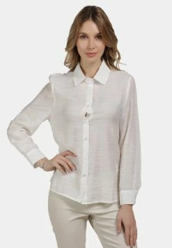 Usha KLASSISCHE BLUSE - Chemisier - Weiss