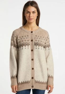 USHA FENIA - Gilet - Braun Mehrfarbig