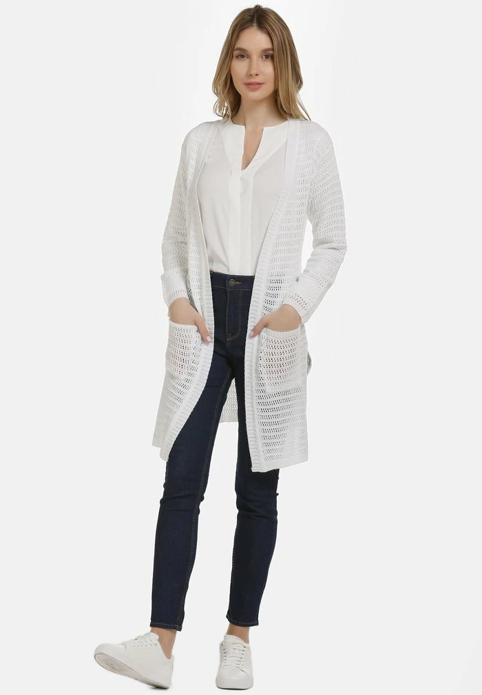 Usha Gilet - White 2 Usha Gilet - White – Image 2