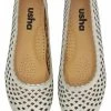 Usha Ballerines - White 7 Usha Ballerines - White -Usha Elegant Magasin ee9c42dd5ac14bd0a253dbabefaff34b