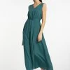 Usha Robe Longue - Grün -Usha Elegant Magasin efe65a42c4a643b0a8f1403e899938dd