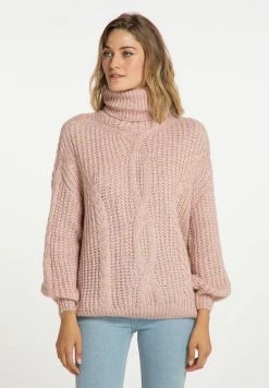 USHA NOWLES - Pullover - Rosa Mehrfarbig