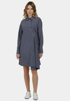 Usha BLUSENKLEID - Robe Chemise - Denim Blue