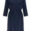 Usha Robe Chemise - Marine -Usha Elegant Magasin f464a714a22d4b699096ce18d88a8bf0