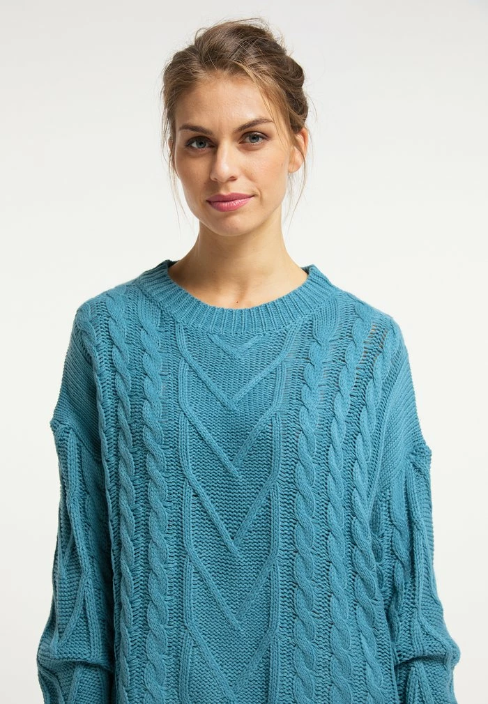 Usha Pullover - Türkis 4 Usha Pullover - Türkis – Image 4