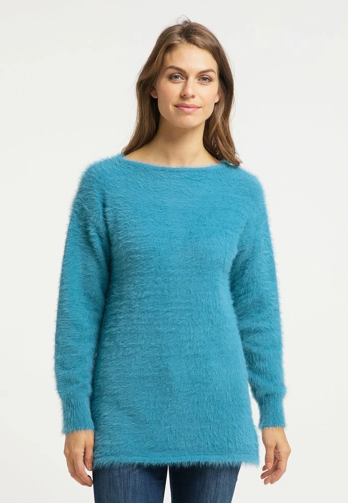 Usha Pullover - Türkis 1 Usha Pullover - Türkis