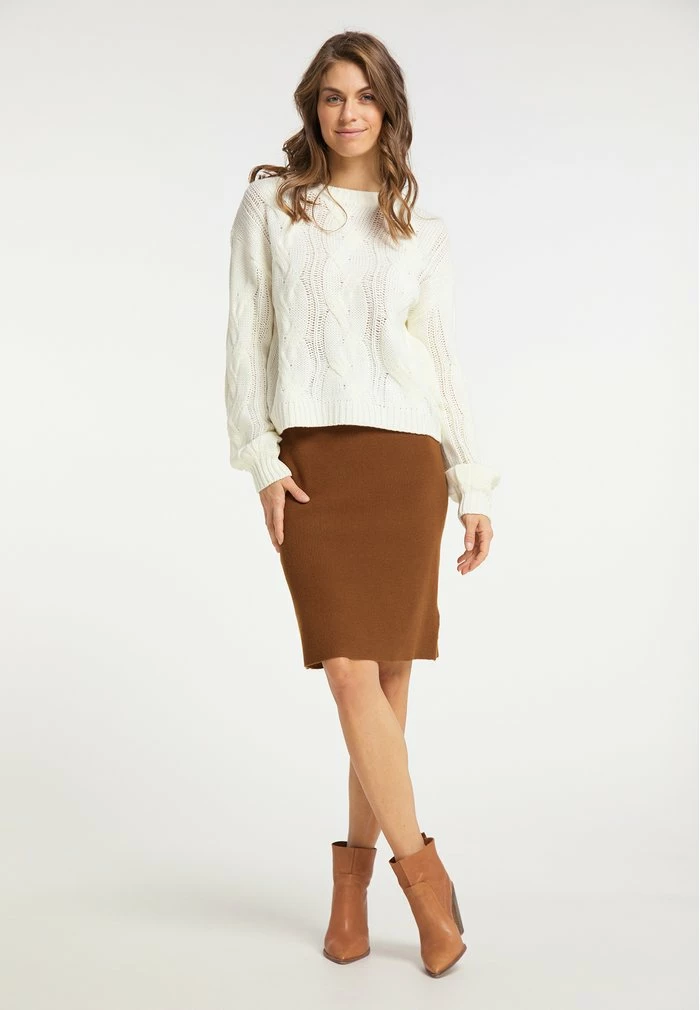 Usha Pullover - Wollweiss 2 Usha Pullover - Wollweiss – Image 2