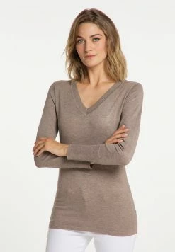 USHA NOWLES - Pullover - Taupe
