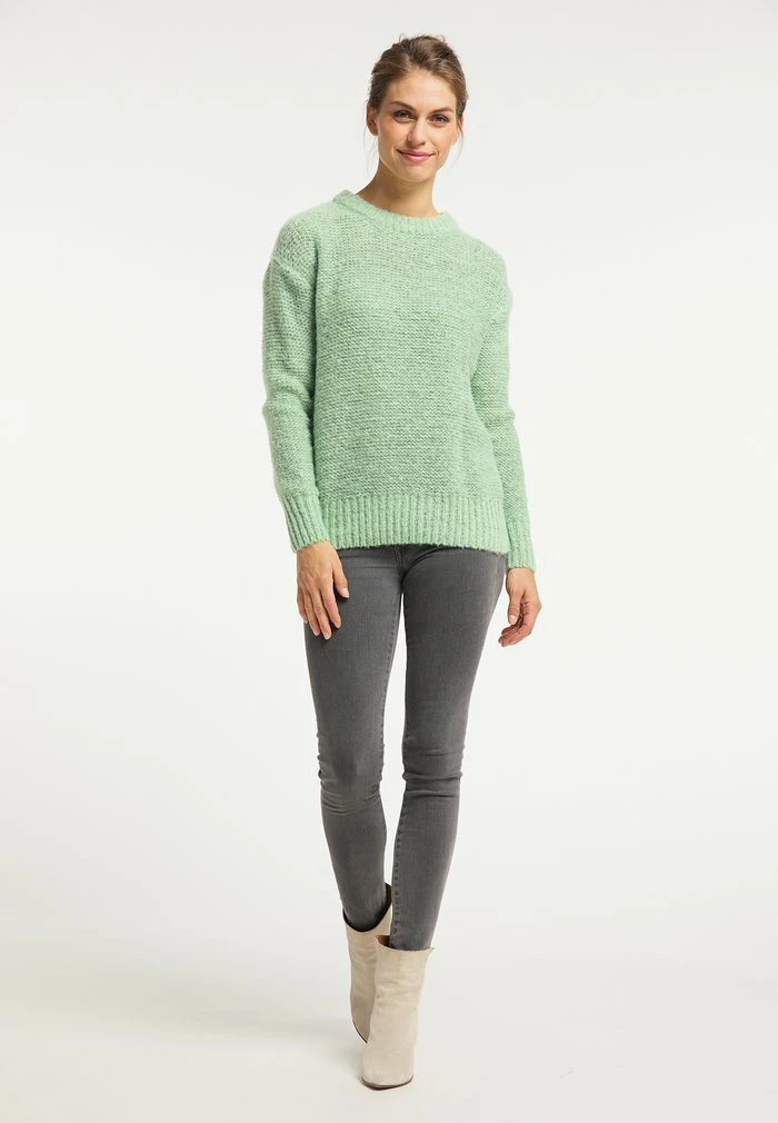 Usha Pullover - Türkis 2 Usha Pullover - Türkis – Image 2