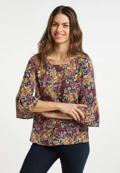 Usha Blouse - Grün Mehrfarbig