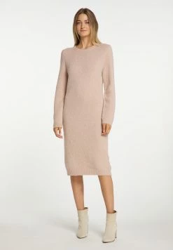 USHA LYNNEA - Robe Pull - Beige