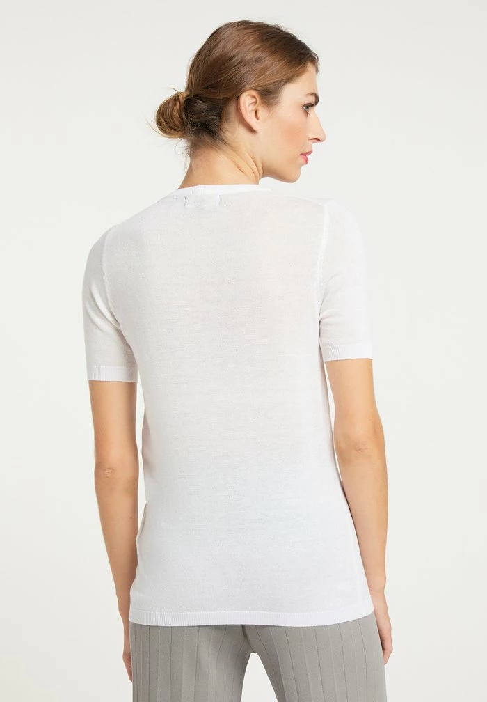 Usha T-shirt Basique - Weiss 3 Usha T-shirt Basique - Weiss – Image 3