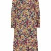 Usha Robe De Jour - Grün Mehrfarbig -Usha Elegant Magasin fea4b732b0e9454b80529631fd38f257