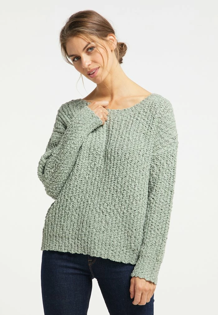 Usha Pullover - Türkis 1 Usha Pullover - Türkis